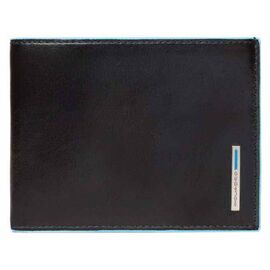  Кошелек мужской Piquadro Blue Square PU257B2R/N черный натур.кожа 
