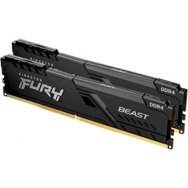  RAM Kingston 16GB (Kit of 2) DDR4-3200 PC4-25600 Fury Beast Black KF432C16BBK2/16 CL16 DIMM 