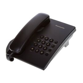  Телефон проводной Panasonic KX-TS2350RUB черный 