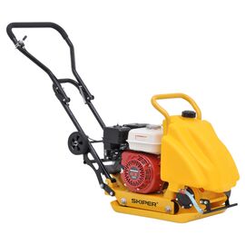  Виброплита Skiper С-60 Honda GX160/бак/колеса/мат 