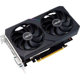  Видеокарта Asus Nvidia GeForce RTX 3050 (Dual-RTX3050-O8G-V2) PCI-E 4.0 8192Mb 128 GDDR6 1822/14000 HDMIx1 DPx3 HDCP Ret 
