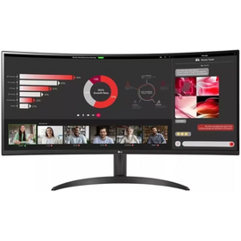  Монитор LG UltraWide 34WR50QK-B черный 