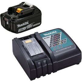  Батарея аккумуляторная Makita BL1830B 18В 3Ач Li-Ion (ЗУ в компл.) (191A25-2) 