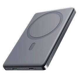  Внешний аккумулятор JoyRoom JR-PBM08 Pro 20W Ultra-Slim Metal Magnetic Wireless Power Bank 10000mAh Space Grey 