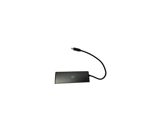  Разветвитель USB-C Digma HUB-4U2.0-UC-B 4порт. черный 