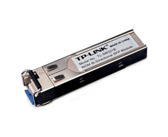  Трансивер / TL-SM321B / 1000Base-BX WDM Bi-Directional SFP Module, LC connector, TX:1310nm/RX:1550nm, single-mode, 10km 