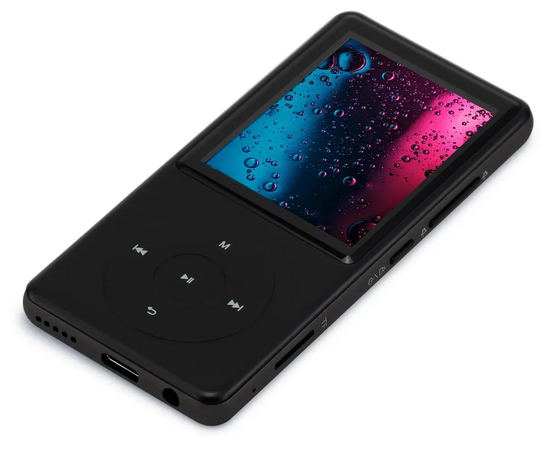  MP3 плеер Digma M5BT flash 32ГБ черный 