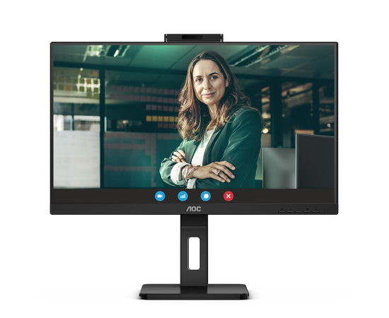  Монитор AOC Q27P3QW Black 27" с поворотом экрана (IPS, 2560x1440, 75Hz, 4 ms, 178°/178°, 350 cd/m, 20M:1, +2xHDMI 1.4) 