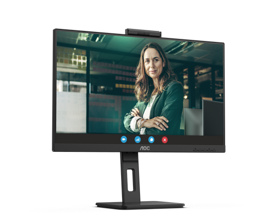 Монитор AOC Q27P3QW Black 27" с поворотом экрана (IPS, 2560x1440, 75Hz, 4 ms, 178°/178°, 350 cd/m, 20M:1, +2xHDMI 1.4) 