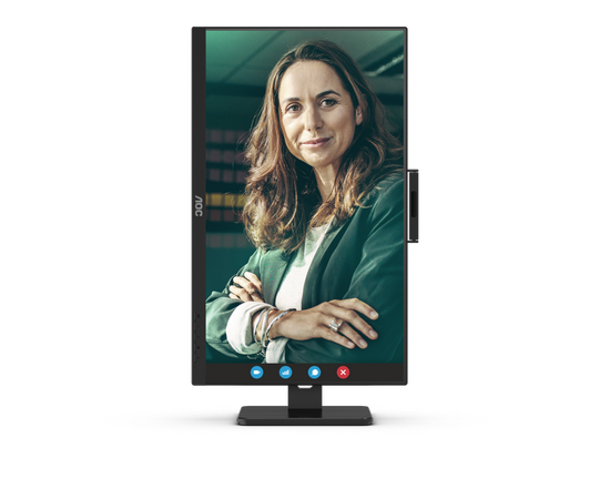  Монитор AOC Q27P3QW Black 27" с поворотом экрана (IPS, 2560x1440, 75Hz, 4 ms, 178°/178°, 350 cd/m, 20M:1, +2xHDMI 1.4) 