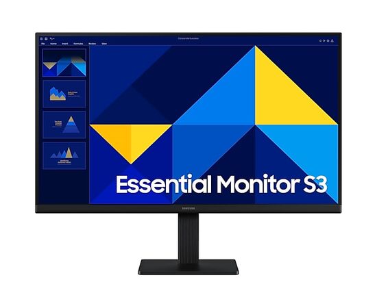  Монитор Samsung Essential S3 24" FHD 1920x1080 iPS 100Hz 5ms 250cd 16:9 D-Sub HDMI FreeSync External Vesa S24D300GAI (LS24D300GAIXCI) 