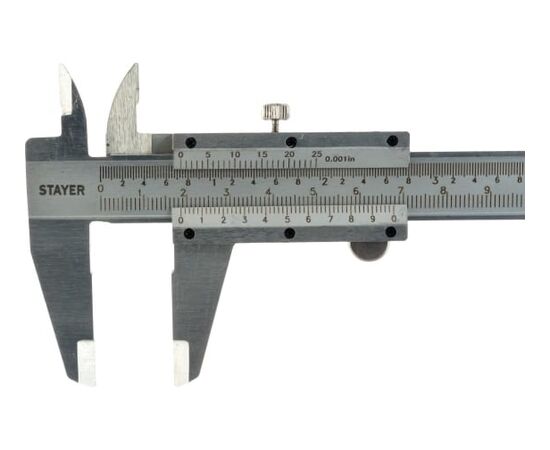 Штангенциркуль STAYER Profi 3442_z01, метрическая шкала, с глубиномером, нержавеющая сталь, 150мм 