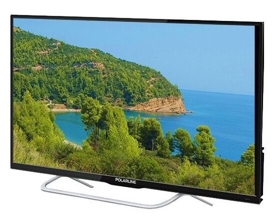  32" Телевизор PolarLine 32PL12TC черный 1366x768, HD, 60 Гц 